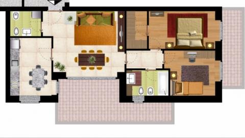 Arredare trilocale 90 mq: trucchi per ottimizzare spazio e risorse